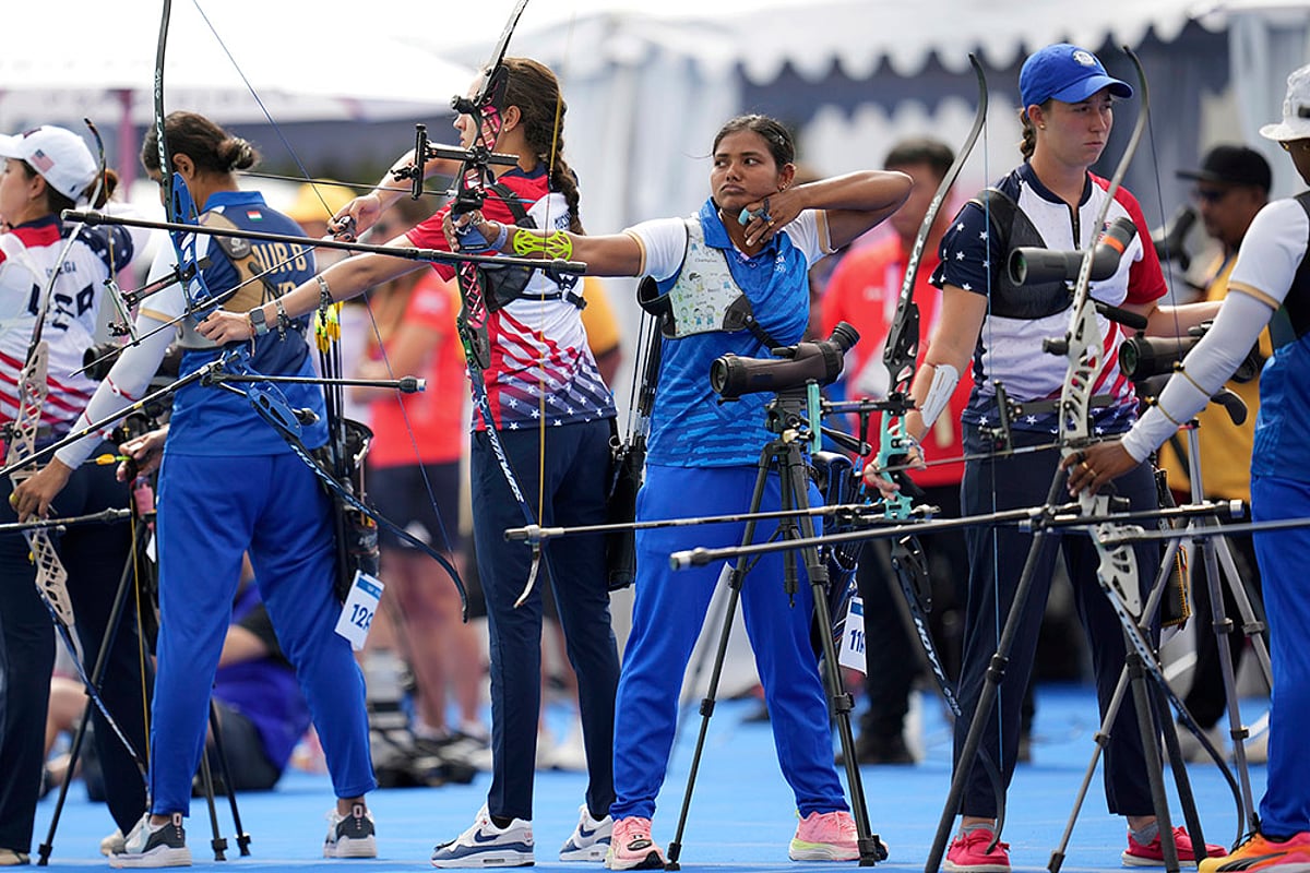 Women Archery Team_At Paris Summer Olympic Games 2024_1